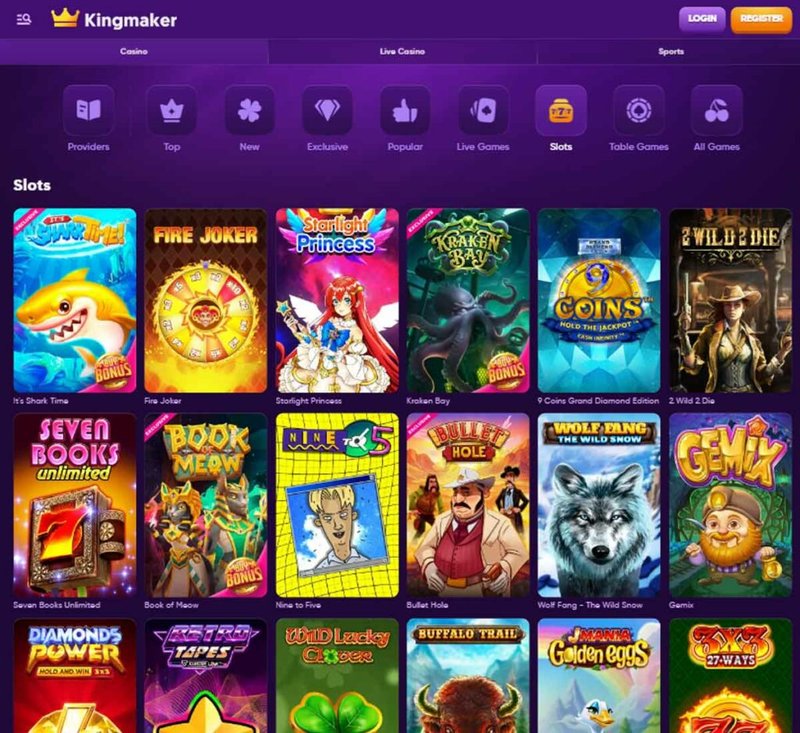 Che cos’è Kingmaker Casino? - panoramica